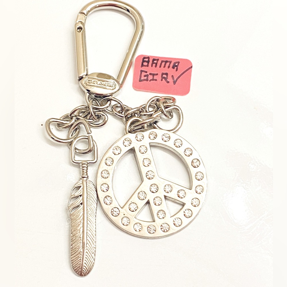 π°SOLDπ°Rare NWOT Coach bag charm/keychain - Picture 3 of 13